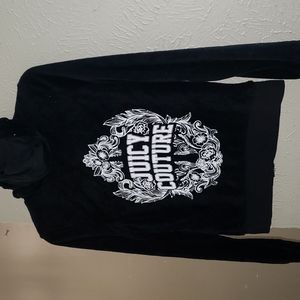 Juicy Couture Black Zip up Sweater